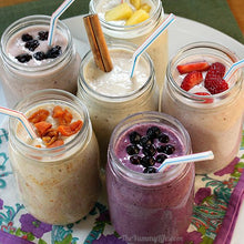 Load image into Gallery viewer, Cherry, Vanilla Bean Oatmeal Smoothie